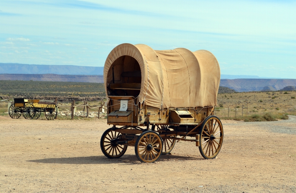 Landschaft sand wagen fahrzeug