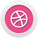 Dribbble logo Icon