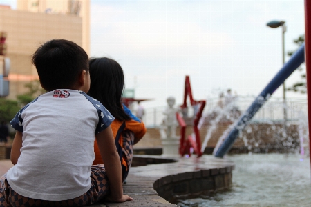 Park child children temple Photo