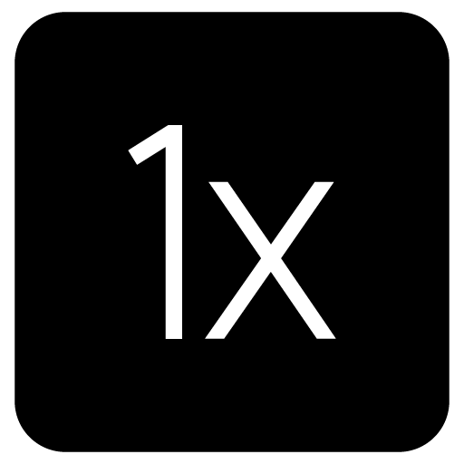 1x logo