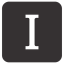 Instapaper logo Icon