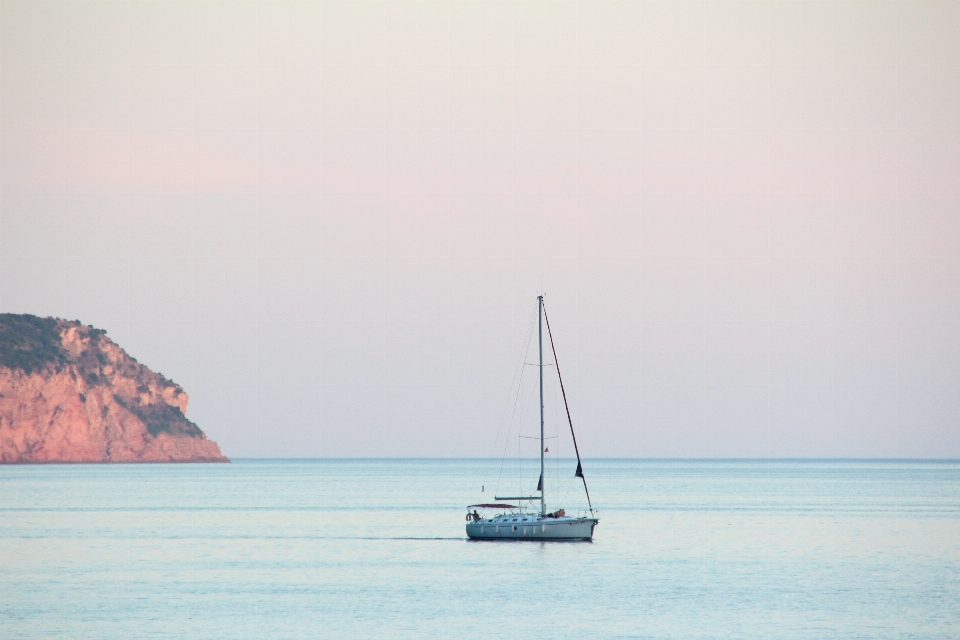 Mar costa océano horizonte