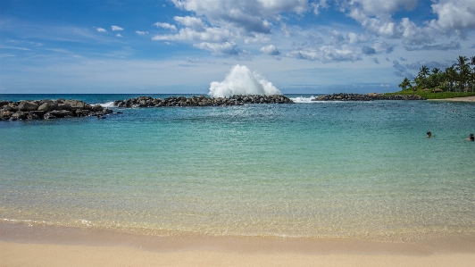 Beach landscape sea coast Photo