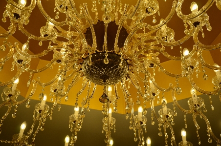 Light glass ceiling lamp Photo