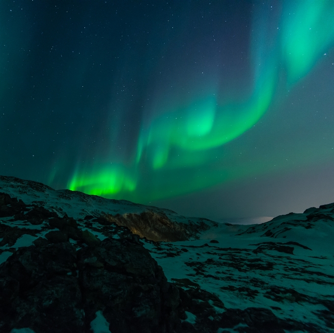 Winter sky night atmosphere