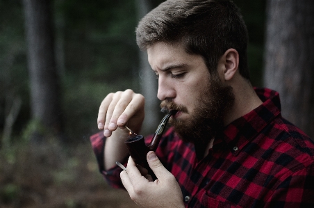 Foto Homem natureza floresta cabelo