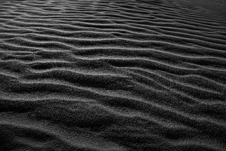 Foto Natureza areia preto e branco
 textura