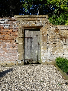 Wood antique house building Photo