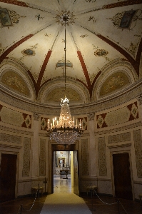 Building palace ceiling italy Photo