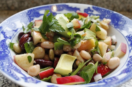 Anlage gericht essen salat Foto