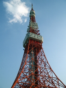 Amusement park tower landmark spire Photo