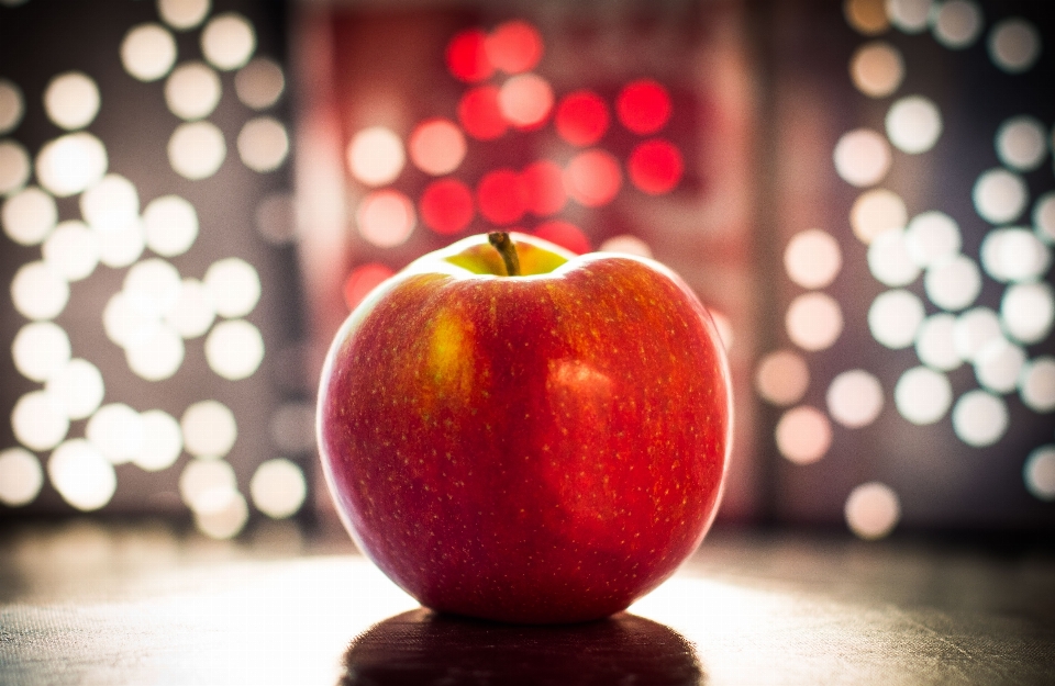 Apple bokeh plant fruit