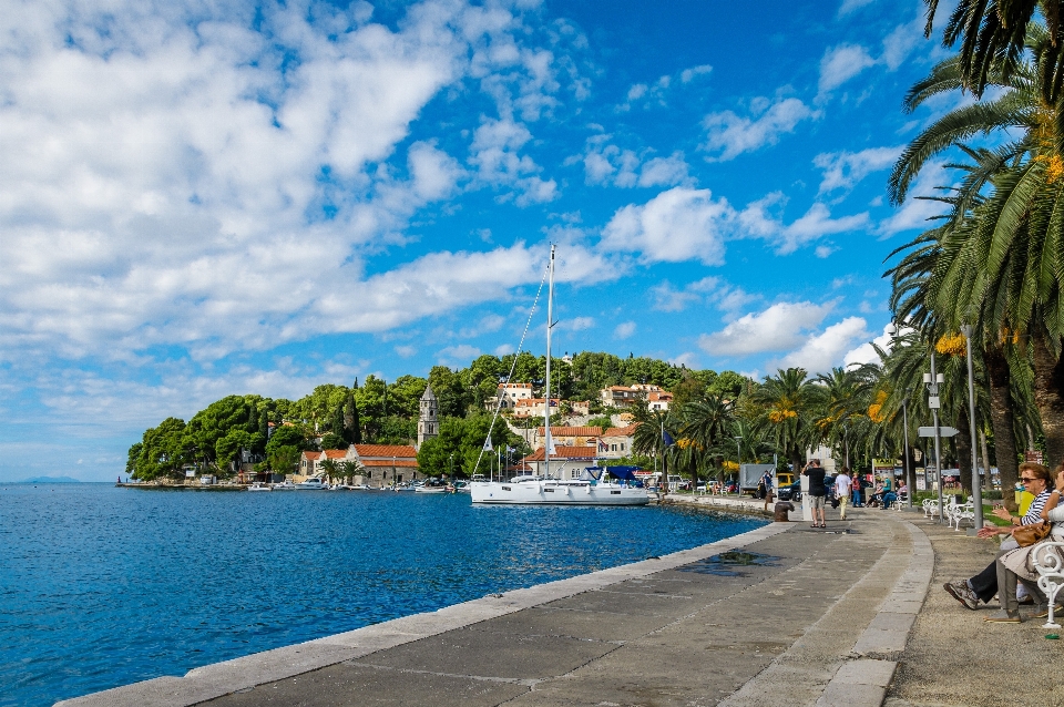 Praia paisagem mar costa