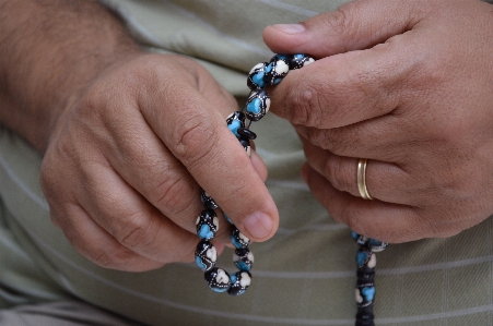 Hand ring finger religion Photo