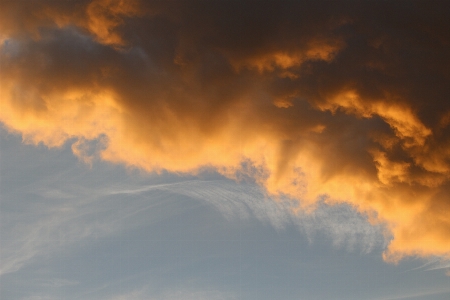 Horizont wolke himmel sonnenaufgang Foto