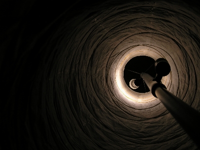 Light spiral home tunnel Photo