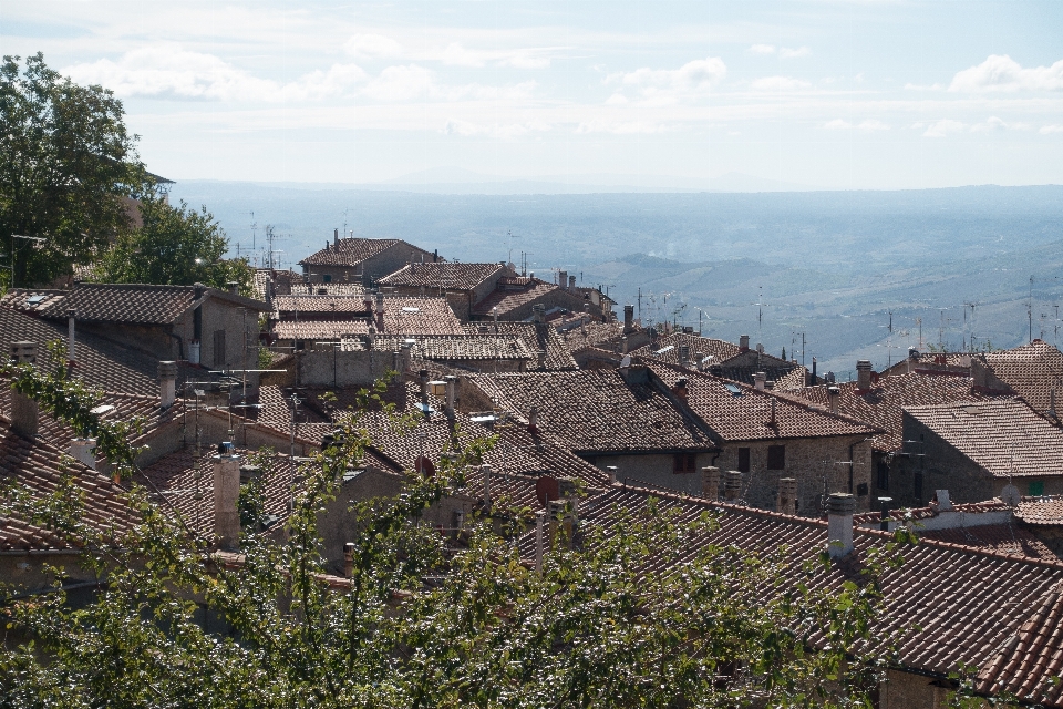 Montagna architettura collina città