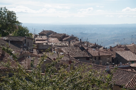 Mountain architecture hill town Photo