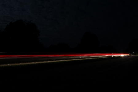 Light road traffic night Photo