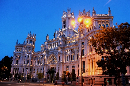 Architecture night town building Photo