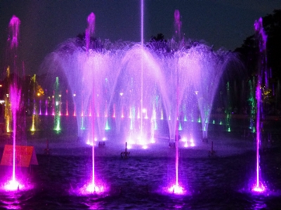 Foto Acqua leggero notte bagnato