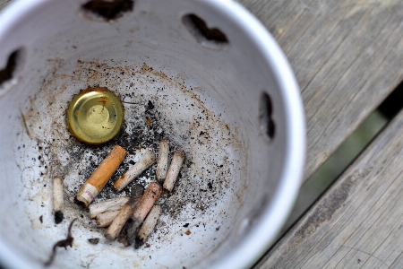 White pot smoke smoking Photo