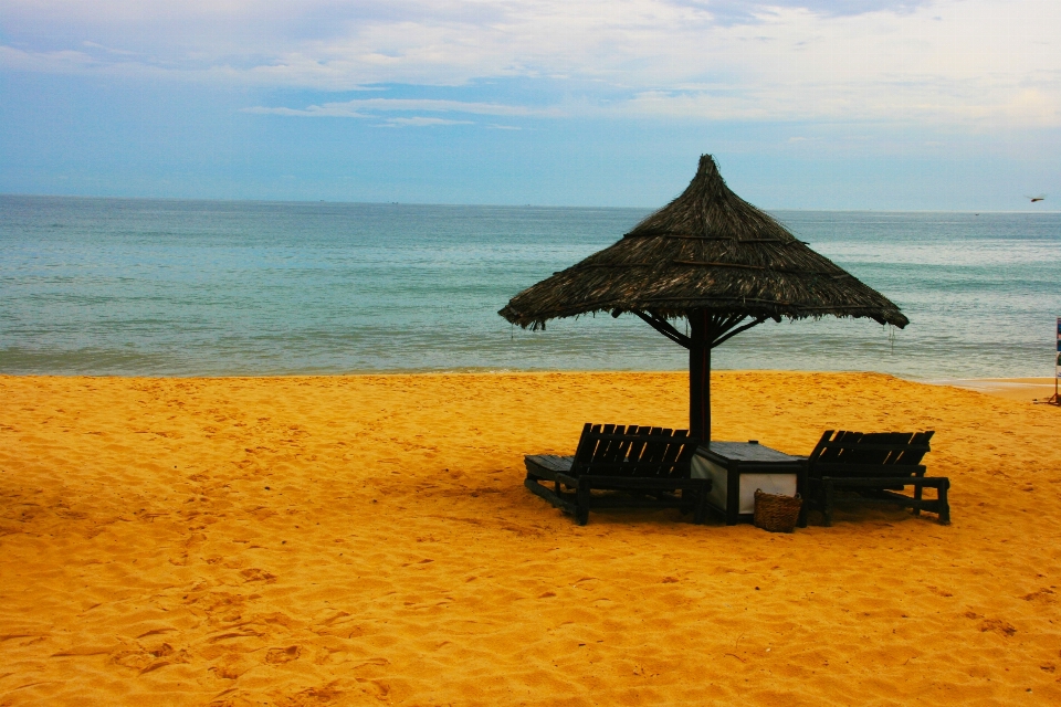 Beach landscape sea coast