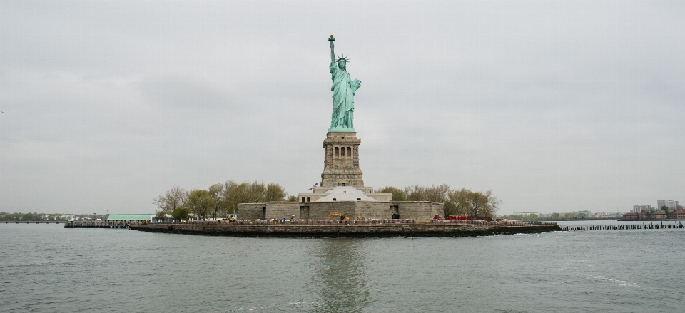 New york manhattan monument freiheitsstatue