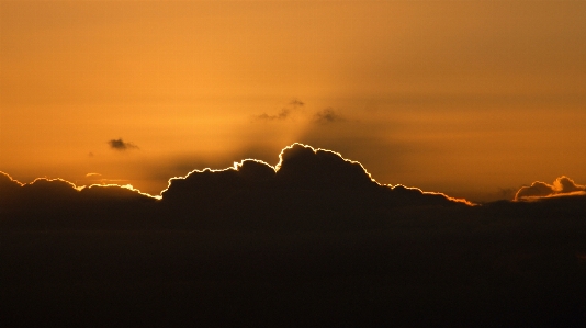 Photo Horizon montagne lumière nuage