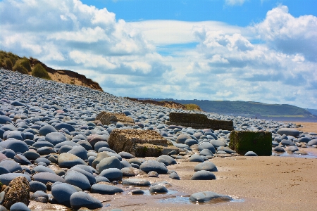 Beach landscape sea coast Photo