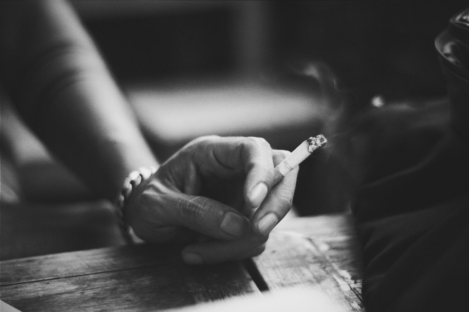 Mano bianco e nero
 fotografia