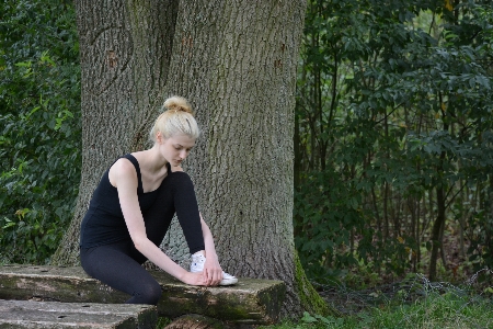 Tree forest love sitting Photo