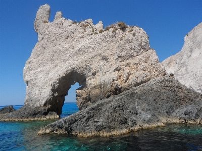 Foto Laut pesisir rock pembentukan