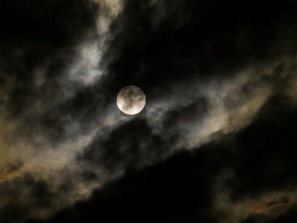 Luz nube cielo noche