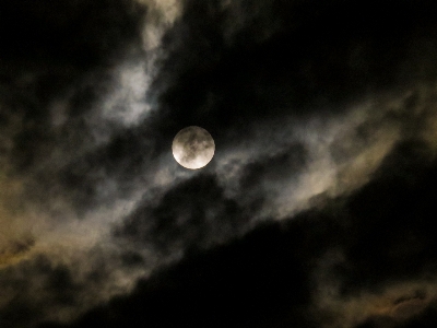 Light cloud sky night Photo