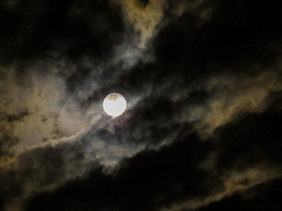 Light cloud sky night Photo