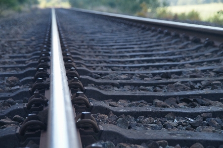 Track railway traffic roof Photo