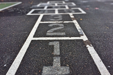 Pedestrian road street game Photo