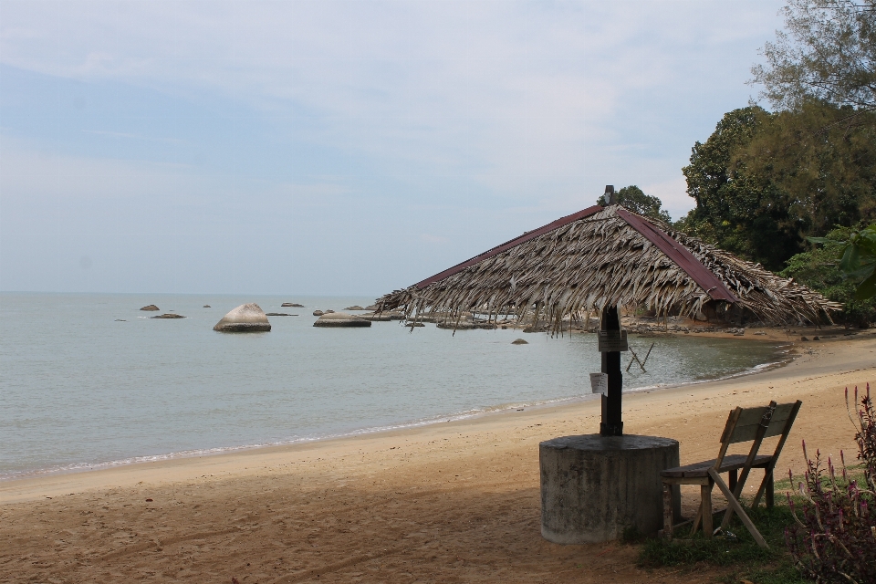 Praia mar costa água