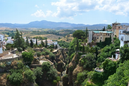 Landscape bridge town building Photo