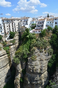 Landscape bridge town building Photo