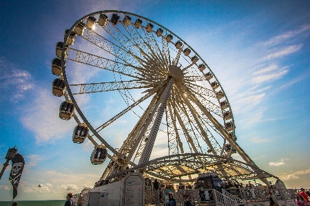 Coast recreation ferris wheel amusement park Photo