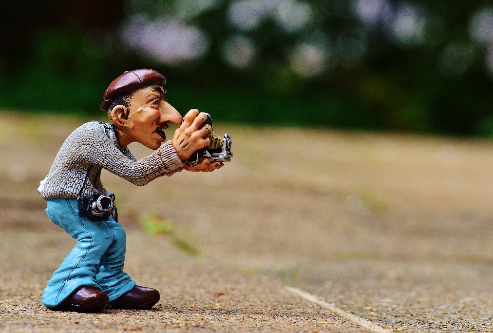 Kamera fotografi juru potret manis