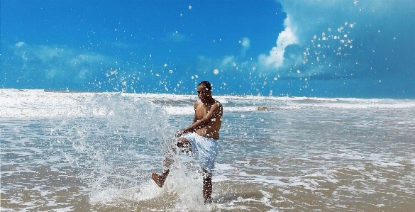 Foto Praia mar água oceano