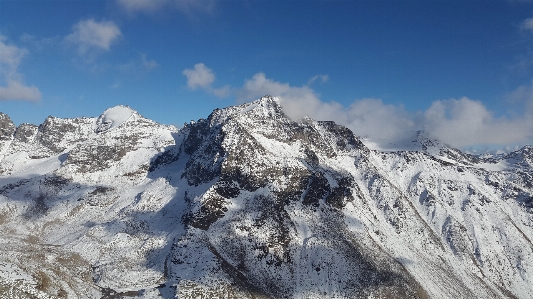 風景 自然 山 雪 写真