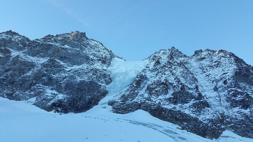 風景 自然 山 雪