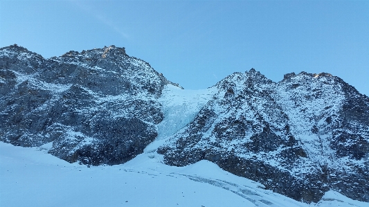 風景 自然 山 雪 写真