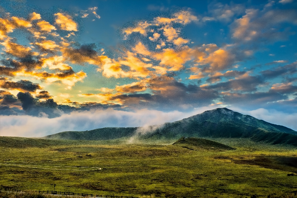 Landscape nature horizon mountain