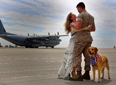 Foto Homem mulher lar cachorro