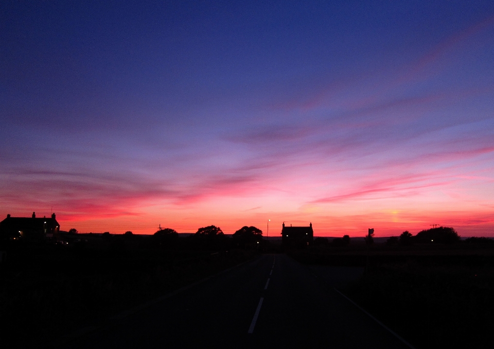 Horizont silhouette wolke himmel